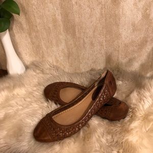 Frye - Carson Woven Ballet Flat - Size 9.5